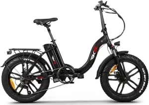 Rks Rsı x Pro Elektrikli Katlanır Bisiklet Siyah
